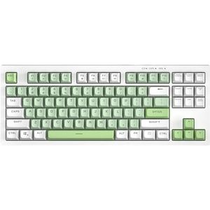 KUAIYIJU Mechanische Toetsenbord LED Backlit Voor Thuiskantoor Snoer Gaming Toetsenborden 87/108 Toetsen Kantoor Toetsenbord Voor PC Gamers Desktop