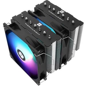 Thermalright PS120SE ARGB CPU-luchtkoeler, 7 Heatpipes CPU-koelers, Dual 120 mm TL-C12B-S V2 PWM-ventilator, AGHP 4.0-technologie, S-FDB-lagers, voor AMD AM4 AM5/Intel 1700/1150/1151/1200, pc-koeler