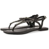 Gioseppo - Ustica - Sandalen - Zwart - Leren Voering - Verstelbare Gespsluiting