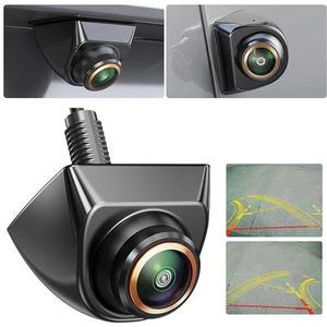 Nachtzicht Waterdichte 170 ° Verstelbare Lens Fisheye Gouden Lens Full HD Nachtzicht Achteruitrijcamera's Voor Voertuigen Backup Camera Monitor(Color:720P CVBS)