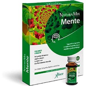 Nature Mix Advanced Mind voor volwassenen en jongens concentraat vloeistof 10 kleine flesjes Aboca