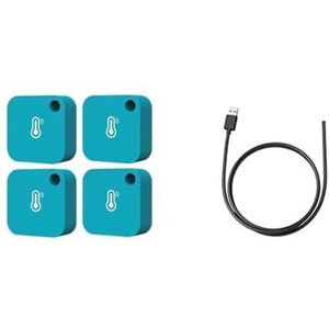 Wifi Temperatuursensor Monitoring Bluetooth Draadloze Thermometer Hygrometer Remote Monitor Alerting App For Koelkast(WIFI-Gateway-4)