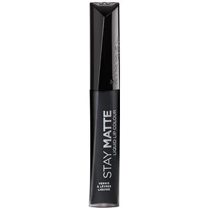 RIMMEL LONDON Stay Matte Liquid Lip Color - Pitch Black