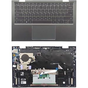 Palmrest Backlit Toetsenbord Groen Voor Inspiron 14 5410 7415 2-in-1 0VJ2PX