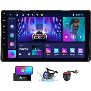 Android 13 GPS-Autoradio voor Toyota Sienna 3 XL30 2014-2020 9 inch Touchscreen met Bluetooth/SWC/FM RDS DAB+ Radio/Carplay Android Auto/DSP Video Stereo Speler + DVR Achtercamera(NF-1)