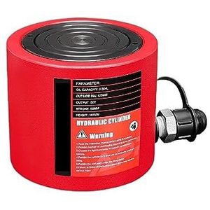 Hydraulische cilinder met lage hoogte, hydraulische krik met tonnage van 50T, werkverplaatsing van 50 mm