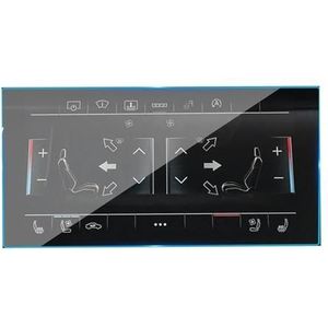 Displaybeschermfolie Voor E-tron 2016-2022 Auto Navigatie Gehard Glas Beschermfolie Sticker Guard Dashboard(Lower Screen Panel Screen Film)