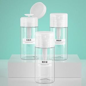 Press-tyMakeup Remover Fles Make-up Water Toner Reizen Sub-fles 120ml Nail Remover Fles-120ml