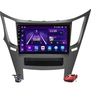 Android 15.0 Radio 2 Din Auto Stereo met 4G 5G WiFi DSP SWC Carplay voor Outback 4 Legacy 5 2009-2014 GPS Navigatie 9'' MP5 Multimedia Video Player FM BT Ontvanger,Lhd,M150S~2/64GB