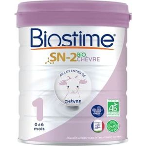 Biostime SN-2 Biologische kindermelkpoeder op basis van geitenmelk, 1e leeftijd van 0 tot 6 maanden, 800 g