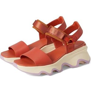 Sorel Kinetic Impact Y-Strap High Sandalen voor dames, Tuscan Aura, 43 EU