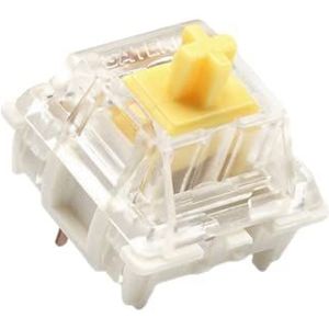 Pack Gateron ks-9 G-PRO Key Switches voor Mechanische Gaming-toetsenborden | Plaat Gemonteerd | Voorgesmeerd Switches(Gateron PRO Yellow, 90 Stuks)