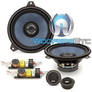 Gladen ONE 165 BMW 3-serie E46/2-weg componentsysteem 6,5 inch