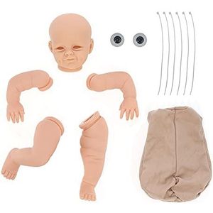 BROLEO Levensechte pop, 21 inch Reborn Doll Kits, eenvoudig te monteren voor kinderen speelkameraadjes voor verjaardagscadeaus