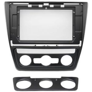ASJFGTEH Auto Radio Video Installatie Fascia Frame Compatibel met YETI 2014+ Dashboard Refitting Panel 10,1 Inch Dash Kit Fascia Panel (Medium Low Configura)