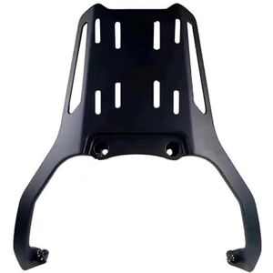 bagagedrager Motorfiets Bagagerek Verlengde Stangdrager Motorfiets Achterbank Bagagerek Vervanging Voor Kymco Voor S350 S250 Motorfiets bagagedrager(Zwart)