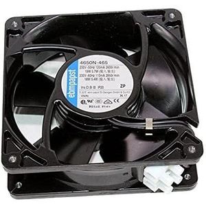 LMNCBVYA Metalen axiale ventilator - 120 mm x 120 mm x 38 mm, 2600 RPM, 150 CFM, duurzame en stille werking 4650N-465 230V 19W Bestand tegen hoge temperaturen Alles