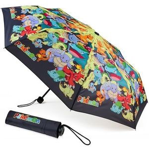 Pokemon opvouwbare paraplu, telescopische lichtgewicht paraplu - anime geschenken, Meerkleurig, S