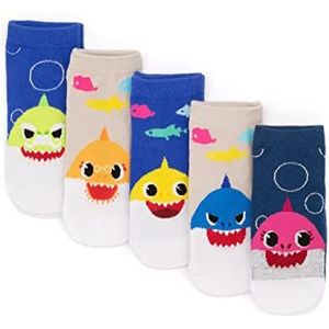 Baby Shark Sokken 5 Pack Kids Peuters Blue Cream Family Song Schoenen Schoenen