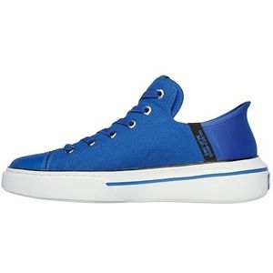 Skechers Unisex Handsfree Slip-ins x Dogg-Snoop ONE BOSS Life Sneaker, blauw canvas, 6 UK, Blauw Canvas, 39.5 EU