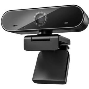 60FPS 1080P Live Streaming & Conferentie Webcam Dubbele Noise-Cancelling Microfoons Autofocus HDR | Privacy Cover | H.264 USB & Play