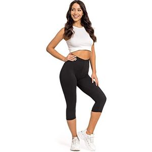 SOFTSAIL 3/4 Lengte Leggings Voor Vrouwen Mid Taille Elastische Stretchy Casual Grote Maat Leggings Bijgesneden Dames Leggings Boterachtige Zachte Dames Kleding Dagelijkse Gym Yoga Running Fitness