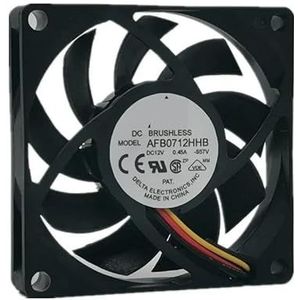 Voor delta AFB0712HHB 7015 0.45a amd 3 draads 3pin 7CM 70 * 70 * 15MM CPU-koelventilator