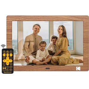 KODAK - Digitale Fotolijst - 8 Inch - 1280 x 800 IPS-scherm - Zonder Wifi - Met Afstandsbediening