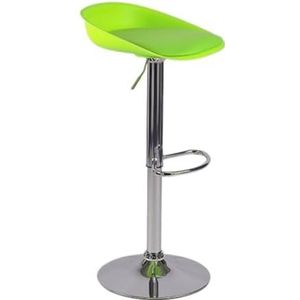 Retro Barstoel Vrijetijdslift Barstoel Klein Appartement Moderne Hoge Kruk Thuis 360 Draaibare Barstoel Eenvoudige Kinderstoel Design Barstoel(Green)