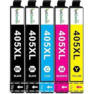 Inktcartridge for WF-3820 WF-3825 WF-4820 WF-4825 WF-4830 WF-8310 WF-7830 7840 7835 printer(5 Pcs)