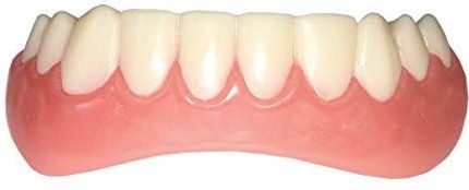 Instant Smile handgemaakte cosmetische tanden, natuurlijke schaduw, comfortabel onderste fineer, 1 maat past de meeste