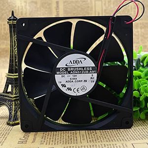 ADDA 13525 ADN512UB-A91 DC12V 0.44A 135 * 135 * 25mm dual ball bearing cooling fan