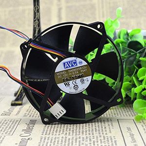 CPU Cooler Fan For DA09025B12U P047 DC12V 0.7A 9CM PWM 4Pin Round Frame Supports Double Ball Bearing fan