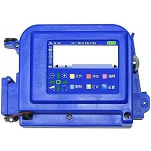 Multi-taal 12.7mm Touch Screen Bar Batch Code Datum Logo Vervaldatum Label Draagbare Handheld Jet Thermische Inkjet Printer,Langdurige Prestaties