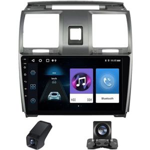 Android autoradio 2 Din geldt voor UAZ Patriot 2012-2016 met Draadloze Carplay Android Auto GPS Navi WiFi 9 inch met Bluetooth FM/RDS+ Achteruitrijcamera/Stuurwielbediening(C30 Pro)
