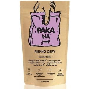 Medso - Pakket (PaKaNa) voor schoonheid huid - 6 actieve ingrediënten - Jeugd - Schoonheid - 100 capsules (25 porties)