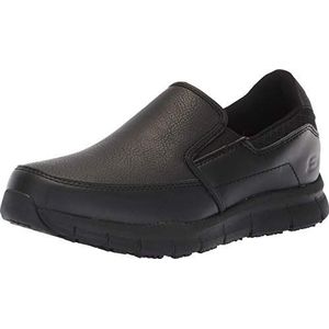 Skechers - Nampa-annod - Voedseldienstschoenen - Zwart - Polyurethaan