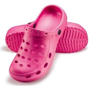 ESTRO Klompen Heren Tuinklompen Dames - Tuinklompen voor Heren Unisex Sanitaire Klompen Dames Tuinschoenen Gom Schoenen Zomer A02 (36, Roze)