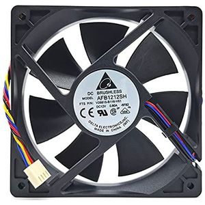12025 12cm AFB1212SH 12V 0.80A 4-wire PWM automatic speed control cooling fan