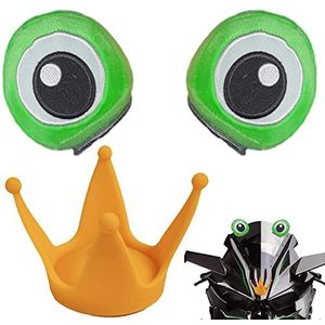 Helmen Hoorns,Leuke Cartoon Kikker Ski Kinderen Oren Helmen Accessoires - Skihelmen Oren voor skiën en fietsen Avonturen voor buitensportliefhebbers - Bike Ski Jomewory