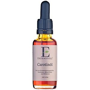 Biologische carotineolie, 30 ml, 100% zuivere koudgewaaste biologische olie, wortelolie, gezichtsolie, vochtverzorging, betacotine