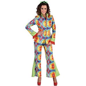 verkleedpak 70's dames polyester maat S