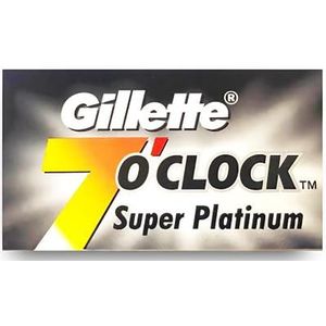 Gillette 7 O'Clock scheermesjes, 10 stuks