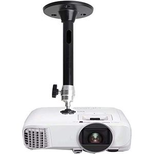 YiePhiot Mini-projectorhouder, wandplafondbeugel, compatibel met QKK, DR.J upgrade, DBOWER, anker, Vankyo, AAXA-technologieën, PVO, Artlii, LoongSon, Apeman en de meeste (175 mm, zwart)