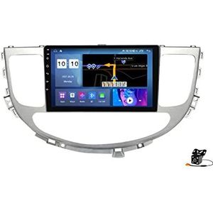 Autoradio Android 14 Dubbel-Din Radio voor H-yundai Rohens Genesis 2008-2013 GPS-navigatie 9 inch touchscreen MP5 Multimedia Speler-ontvanger met 4G WiFi Carplay,M300s