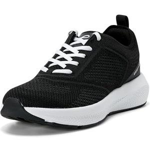 Easy Spirit Baila2 sneakers voor dames, zwart, 38 EU, zwart, 38 EU