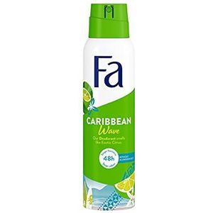 6 x FA deospray Women ""Caribbean Lemon"" - 150 ml