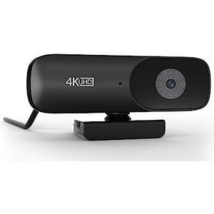 USB-webcamera Webcam FHD 1080P 60FPS H.264 Autofocus Webcam Met Microfoon Privacy Cover for Desktop Laptop PC Meeting Streaming Web Camera USB Voor conferenties, opname(C90 4K)