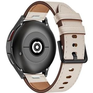 20mm 22mm lederen band geschikt for Samsung Galaxy 4 5 6 Classic Quick Fit riem geschikt for Huawei Watch 3 4 Pro GT4 46mm 43mm 2e Correa(Starlight,20mm)