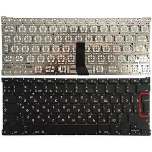 Voor Macbook Air 13"" A1466 A1369 MD231 MD232 MC503 MC504 2011-2015 VS VK Frans Portugal laptoptoetsenbord(NO backlit RU)